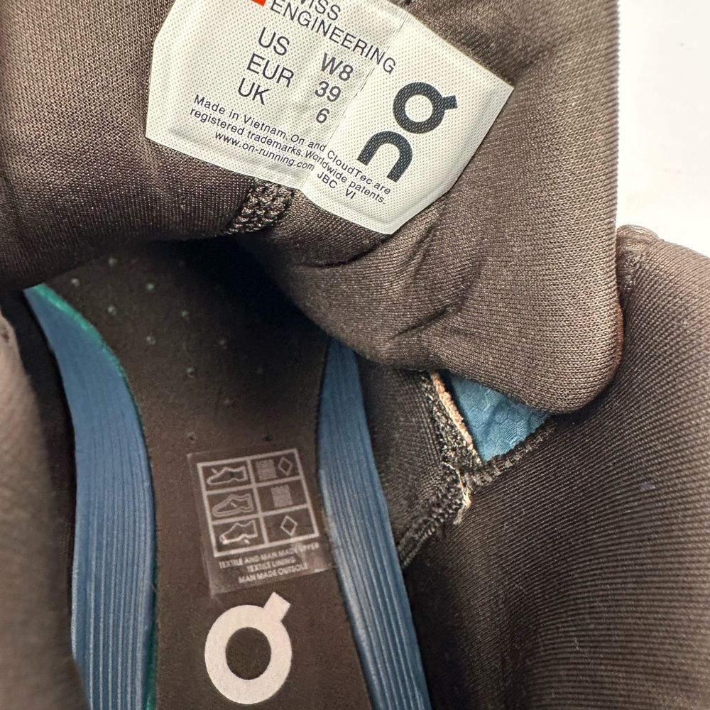 On Running Cloud Hi Edge Sneaker Sz 8 - Picture 6 of 6